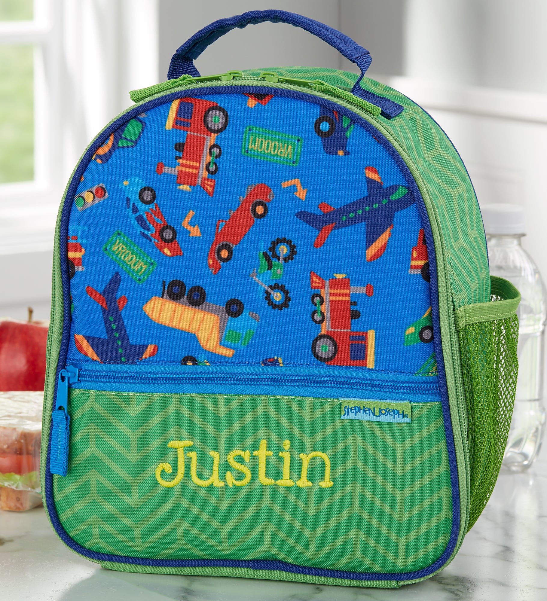 Transportation Print Personalized Lunch Bag 